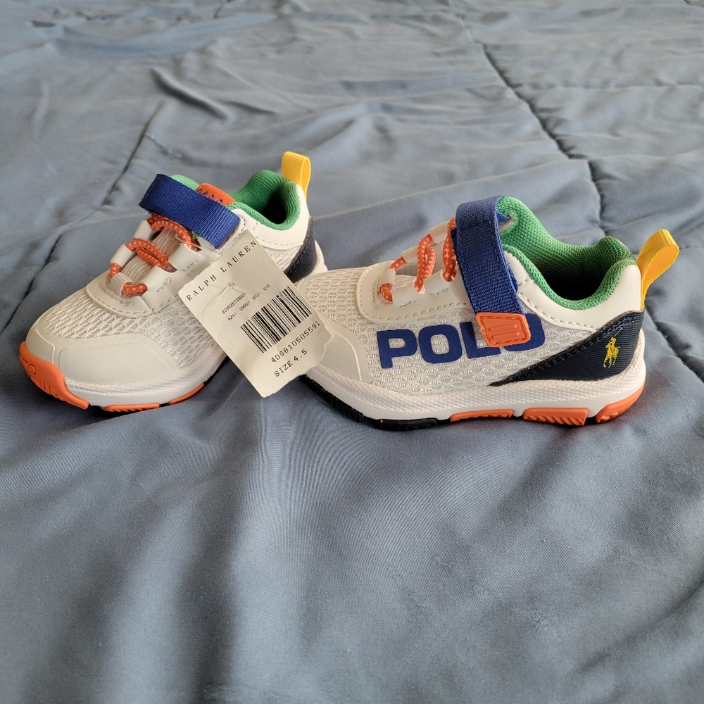 Polo Ralph Lauren Toddler Shoes size 4.5 New with Tags